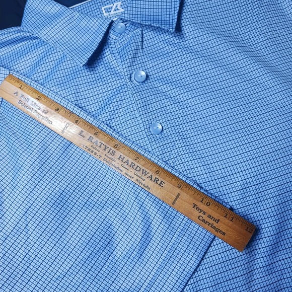 CB DryTec Lady Bird Golf Course Golf Polo Wicking Breathable Men Lt Blue LG - Picture 11 of 16